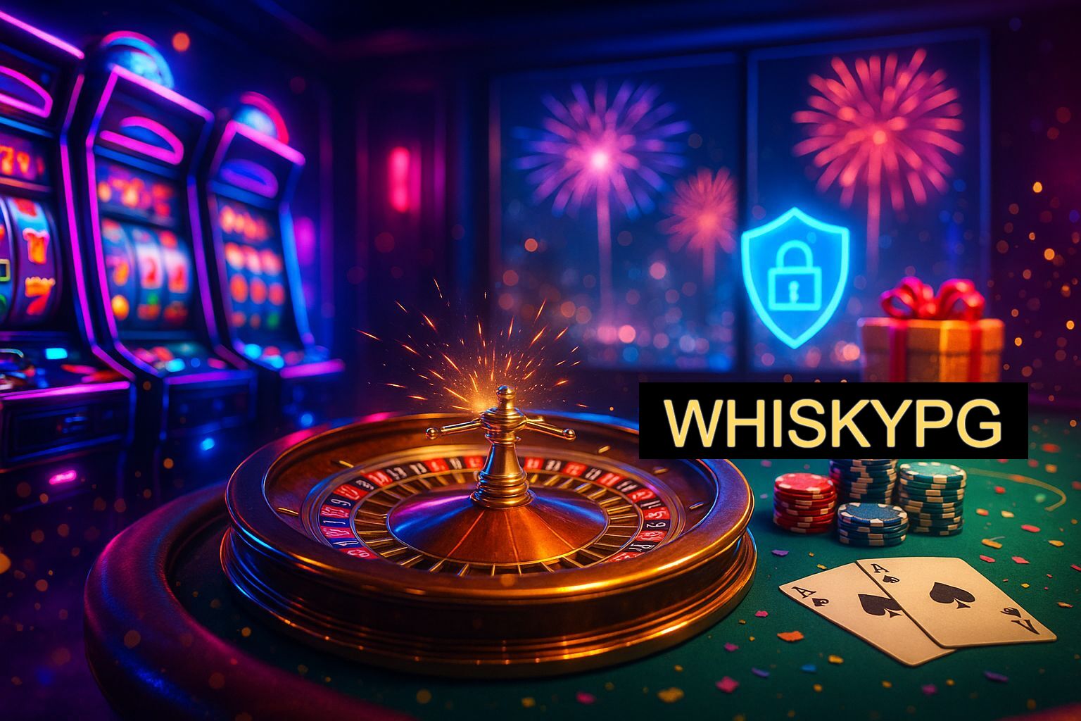 Jogos emocionantes no WHISKYPG