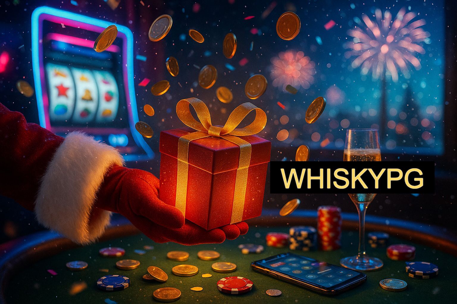 Promoções de Ano Novo no WHISKYPG